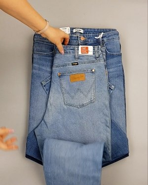 Фотография  351 - Джинсы WRANGLER м/ж#8,4 кг, ЛОТ №7012 оптом в Астрахани и Астраханской области