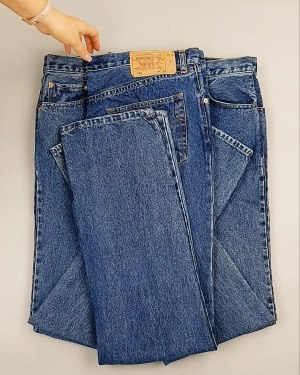 Фотография  318 - Джинсы LEVIS муж #7,7 кг, ЛОТ №7016 оптом в Астрахани и Астраханской области