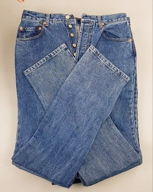 Фотография  683 - Джинсы LEVIS муж #7,7 кг, ЛОТ №7016 оптом в Астрахани и Астраханской области