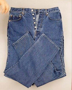 Фотография  310 - Джинсы LEVIS муж #7,6 кг, ЛОТ №7014 оптом в Астрахани и Астраханской области